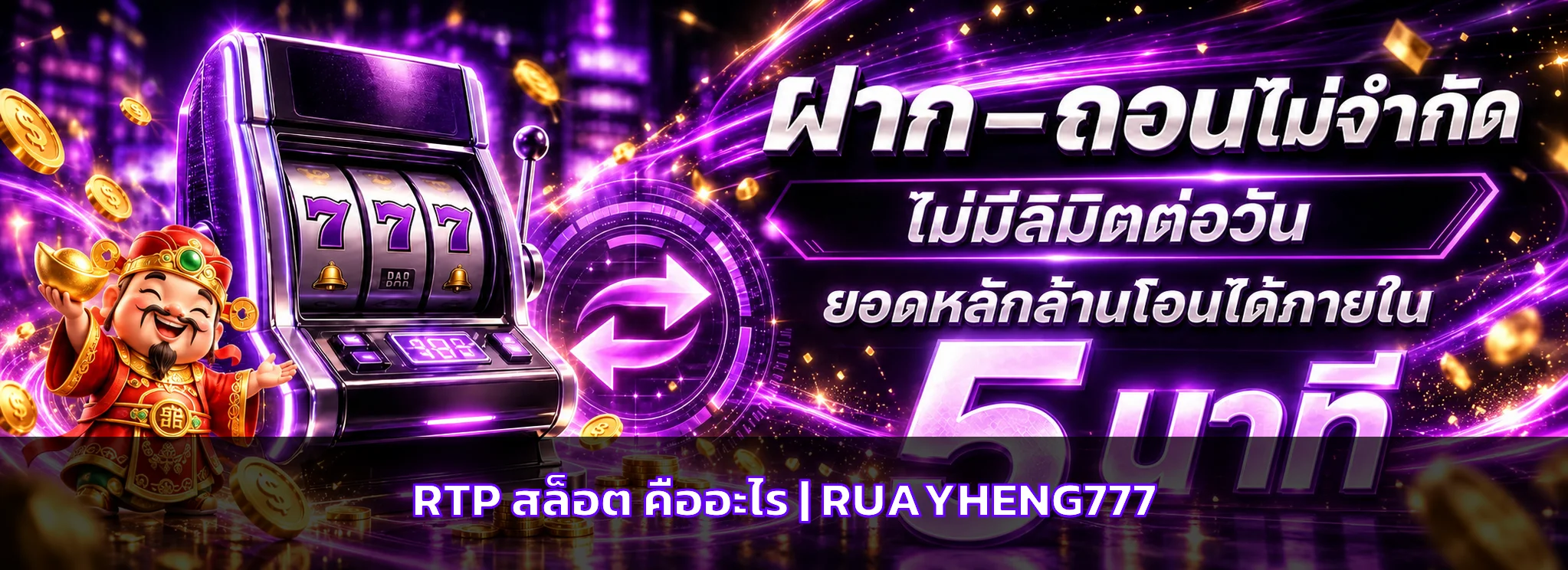 RUAYHENG777 RTP คืออะไร คู่มือเลือกสล็อตมือใหม่